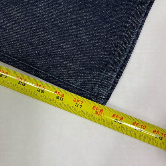Guess Jeans Men’s 36x32 Medium Rise Tapered Slim Halsted Fit Dark Wash Preppy - Picture 13 of 15